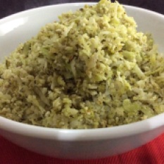 Broccoli and Cauliflower "Rice"
